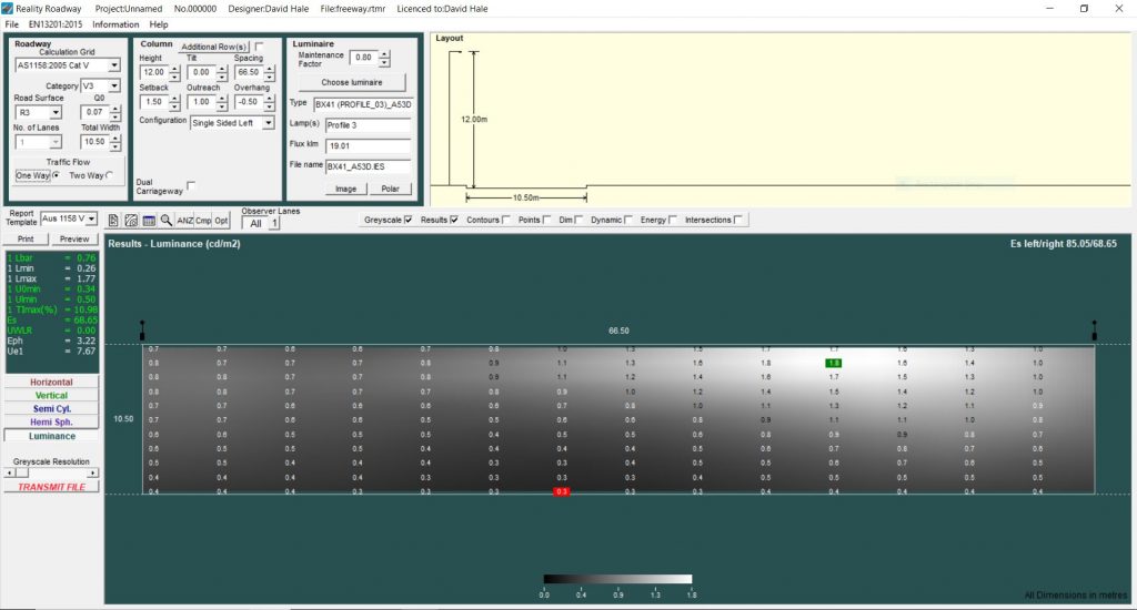 Lighting Reality calculation