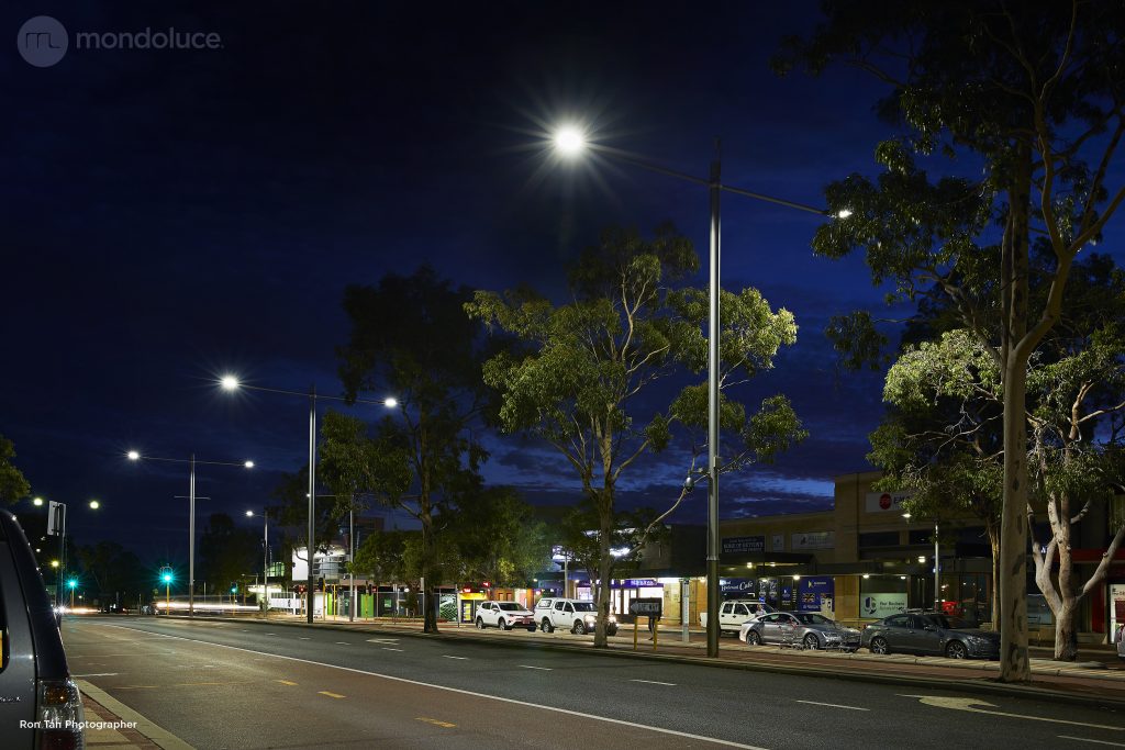 City centre lighting