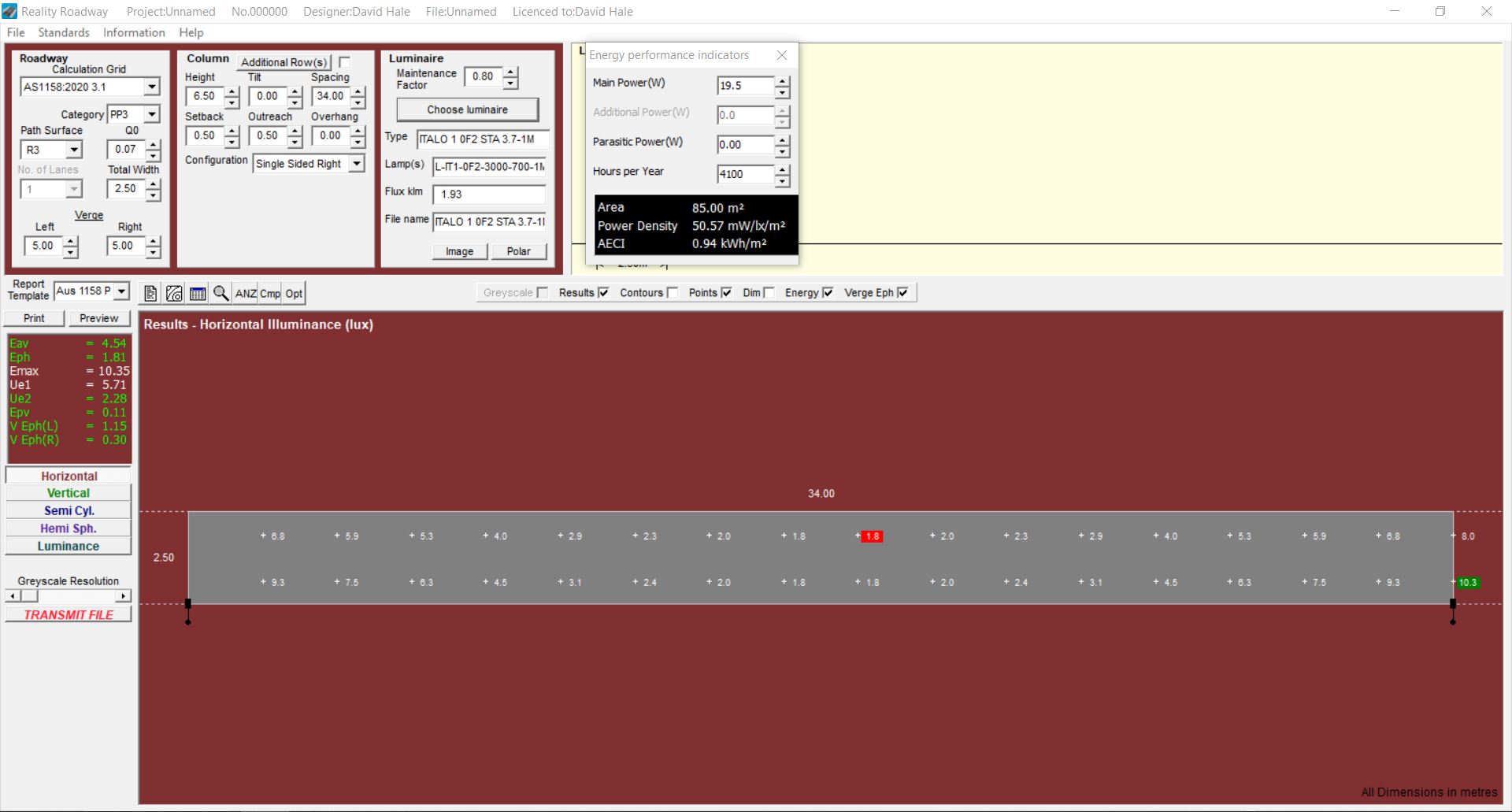 Lighting Calculation